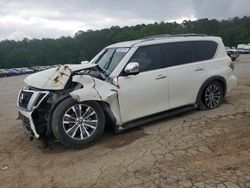 Salvage cars for sale at Florence, MS auction: 2020 Nissan Armada SV