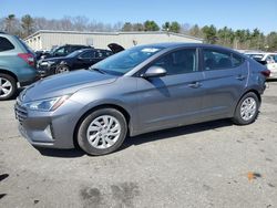 Salvage cars for sale from Copart Exeter, RI: 2019 Hyundai Elantra SE