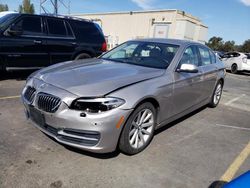 Salvage cars for sale at Hayward, CA auction: 2014 BMW 535 I