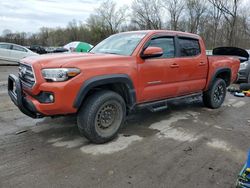 Salvage trucks for sale at Ellwood City, PA auction: 2017 Toyota Tacoma Double Cab