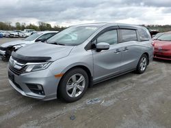 Salvage cars for sale at Cahokia Heights, IL auction: 2018 Honda Odyssey EXL