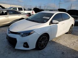 Salvage cars for sale at Haslet, TX auction: 2015 Toyota Corolla L