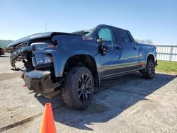 Salvage cars for sale from Copart Mcfarland, WI: 2021 Chevrolet Silverado K1500 Trail Boss Custom