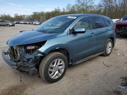 Salvage cars for sale from Copart Ellwood City, PA: 2015 Honda CR-V EX