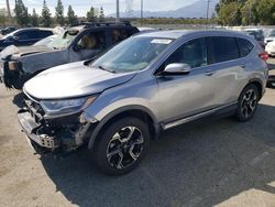 Salvage cars for sale at Rancho Cucamonga, CA auction: 2019 Honda CR-V Touring