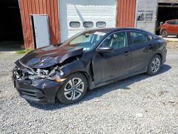 Salvage cars for sale at Albany, NY auction: 2017 Honda Civic LX