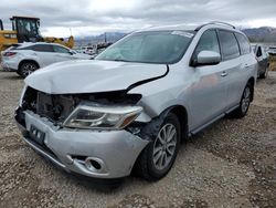 Salvage cars for sale at Magna, UT auction: 2015 Nissan Pathfinder S