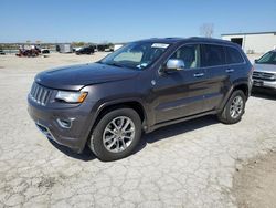 Salvage cars for sale from Copart Kansas City, KS: 2015 Jeep Grand Cherokee Overland