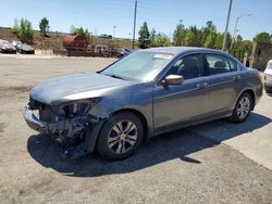 Honda Accord SE salvage cars for sale: 2011 Honda Accord SE