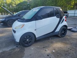 Salvage cars for sale from Copart Brookhaven, NY: 2009 Smart Fortwo Pure