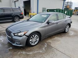 Salvage cars for sale at New Orleans, LA auction: 2014 Infiniti Q50 Base