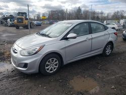 Salvage cars for sale from Copart Chalfont, PA: 2013 Hyundai Accent GLS