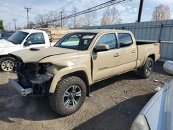 Salvage trucks for sale at New Britain, CT auction: 2016 Toyota Tacoma Double Cab