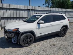 Salvage cars for sale from Copart Gastonia, NC: 2016 Jeep Cherokee Latitude