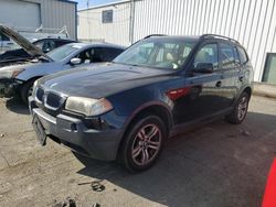 BMW X3 3.0I salvage cars for sale: 2004 BMW X3 3.0I