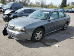 Chevrolet salvage cars for sale: 2005 Chevrolet Impala LS