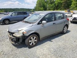Salvage cars for sale at Concord, NC auction: 2008 Nissan Versa S