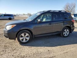 Salvage cars for sale from Copart London, ON: 2014 Subaru Forester 2.5I Limited