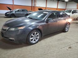 Acura salvage cars for sale: 2013 Acura TL