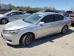 Salvage cars for sale at Duryea, PA auction: 2015 Honda Accord EXL