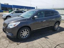 Salvage cars for sale from Copart Woodhaven, MI: 2015 Buick Enclave
