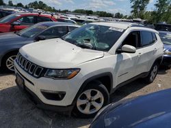 Jeep Compass salvage cars for sale: 2018 Jeep Compass Latitude