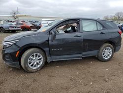 Salvage cars for sale at Davison, MI auction: 2024 Chevrolet Equinox LS