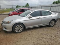 Salvage cars for sale at Houston, TX auction: 2014 Honda Accord EX