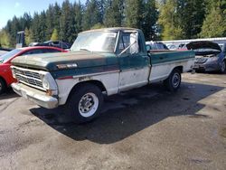 Salvage cars for sale at Arlington, WA auction: 1968 Ford PU