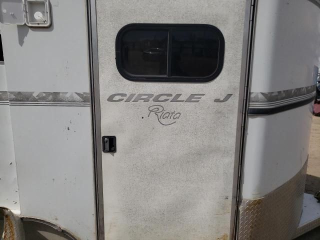 1999 Circ Horse Trailer