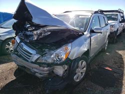 Salvage cars for sale at Brighton, CO auction: 2012 Subaru Outback 2.5I Premium