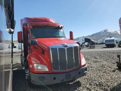 Salvage trucks for sale at Reno, NV auction: 2016 Peterbilt 579