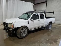 Salvage cars for sale from Copart Central Square, NY: 2002 Nissan Frontier Crew Cab XE