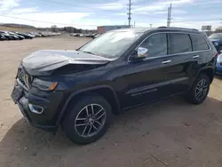 Salvage cars for sale at Colorado Springs, CO auction: 2017 Jeep Grand Cherokee Limited