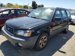 Salvage cars for sale from Copart Martinez, CA: 2005 Subaru Forester 2.5X