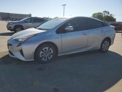 Salvage cars for sale at Wilmer, TX auction: 2016 Toyota Prius