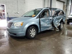 Salvage cars for sale from Copart Ham Lake, MN: 2009 Chrysler Town & Country Touring