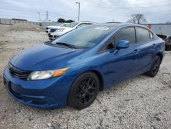 Salvage cars for sale at Franklin, WI auction: 2012 Honda Civic EX