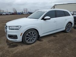 Salvage cars for sale from Copart Rocky View County, AB: 2017 Audi Q7 Prestige