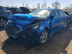 Salvage cars for sale from Copart Elgin, IL: 2019 Hyundai Sonata Limited