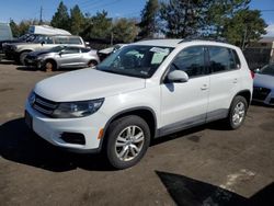 Salvage cars for sale from Copart Denver, CO: 2017 Volkswagen Tiguan S