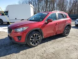 Salvage cars for sale from Copart Candia, NH: 2016 Mazda CX-5 GT