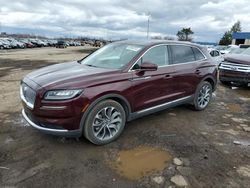 Lincoln Nautilus salvage cars for sale: 2021 Lincoln Nautilus Reserve