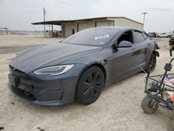 Salvage cars for sale from Copart Temple, TX: 2021 Tesla Model S