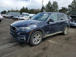 Salvage cars for sale from Copart Denver, CO: 2015 BMW X5 XDRIVE35I