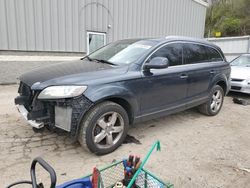 Salvage cars for sale at West Mifflin, PA auction: 2012 Audi Q7 Premium Plus