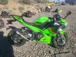 Salvage cars for sale from Copart Reno, NV: 2023 Kawasaki EX400
