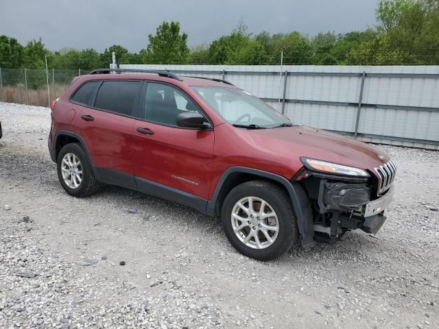 2016 Jeep Cherokee Sport