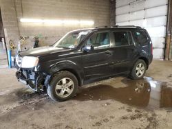 Salvage cars for sale at Angola, NY auction: 2010 Honda Pilot EX