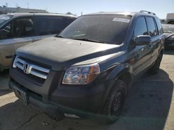 Salvage cars for sale from Copart Martinez, CA: 2007 Honda Pilot EXL